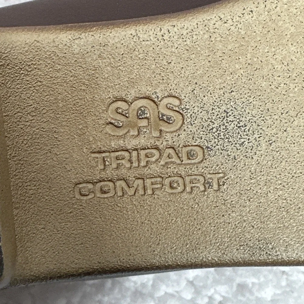SAS Tripad Comfort Loafers Womens 7 N Brown Leather Penny Slip‎ On Shoes USA